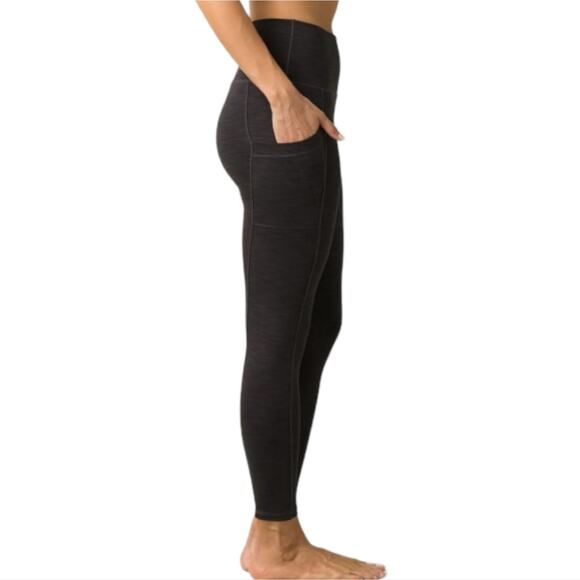 PRANA Women's Becksa 7/8 Active Yoga Leggings Black Heathered Plus Size 3X‎ New - Picture 5 of 11